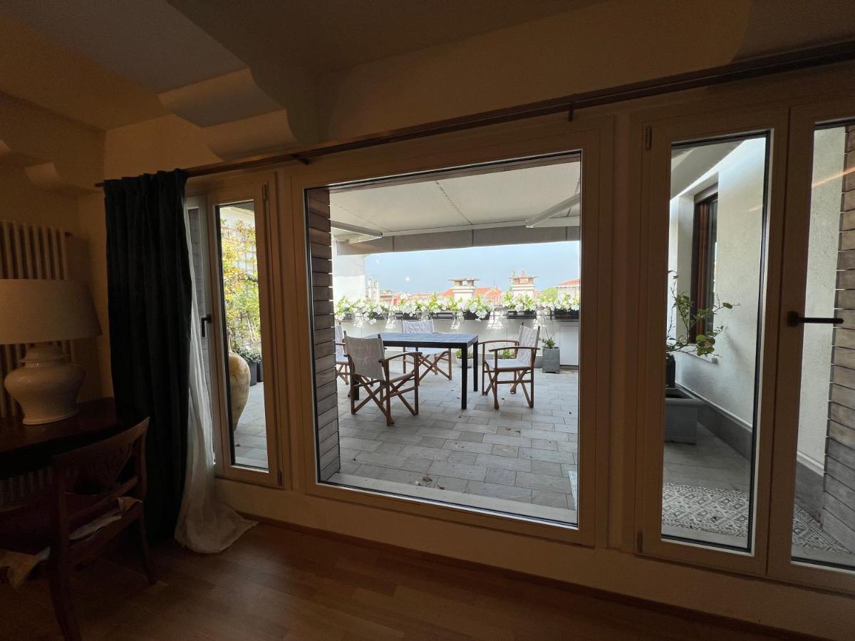 Attico Canal Grande A Palazzo Contarini Corfu Benátky Exteriér fotografie