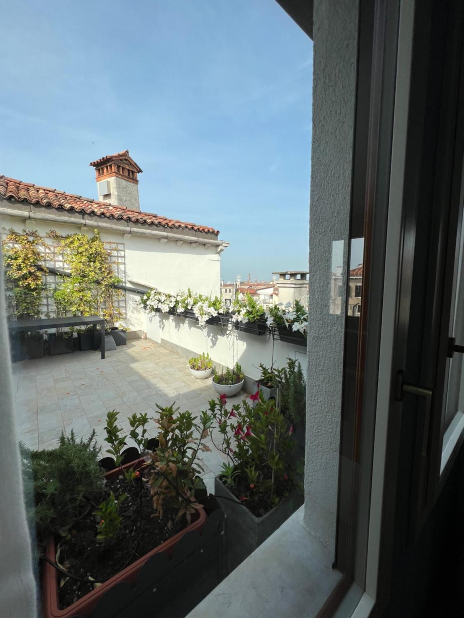 Attico Canal Grande A Palazzo Contarini Corfu Benátky Exteriér fotografie